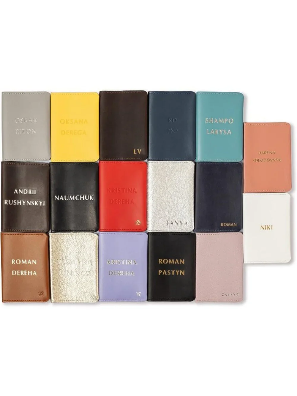 Personalized Leather Passport Holder - Cute Travel Essentials Gift for Him & Her